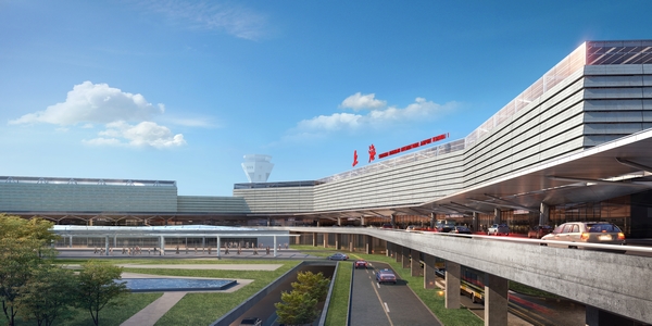 虹桥机场t1航站楼改造工程启动